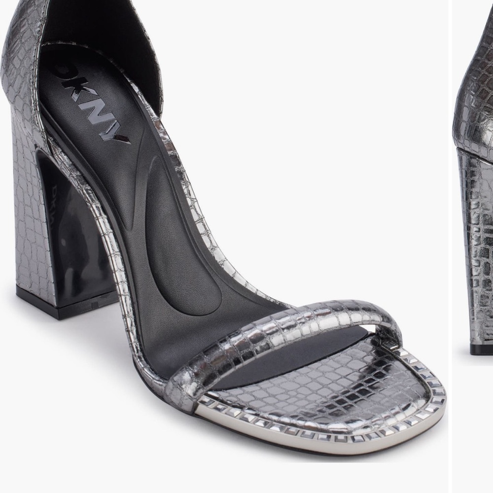 Dkny Waylin Silver Heels